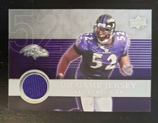 2008 Upper Deck Game  Jerseys #UDGJRL  Ray Lewis Team: Baltimore Ravens Football