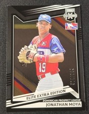 Jonathan Moya 2022 Panini Elite Extra Edition #/999 DPL SP Card #186
