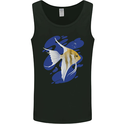 An Angel Fish in the Ocean Herren Trägershirt Tank Top
