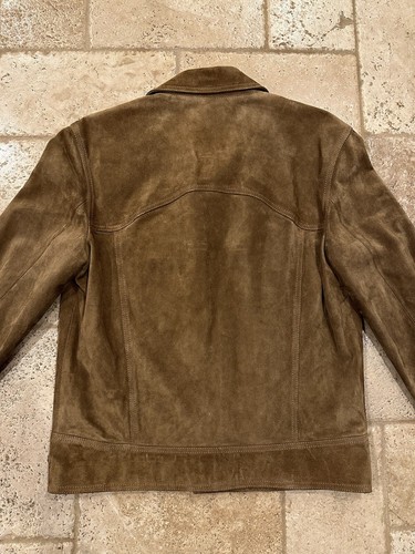 Saint Laurent Paris 2019 Brown Suede Leather Jacket - Picture 9 of 14