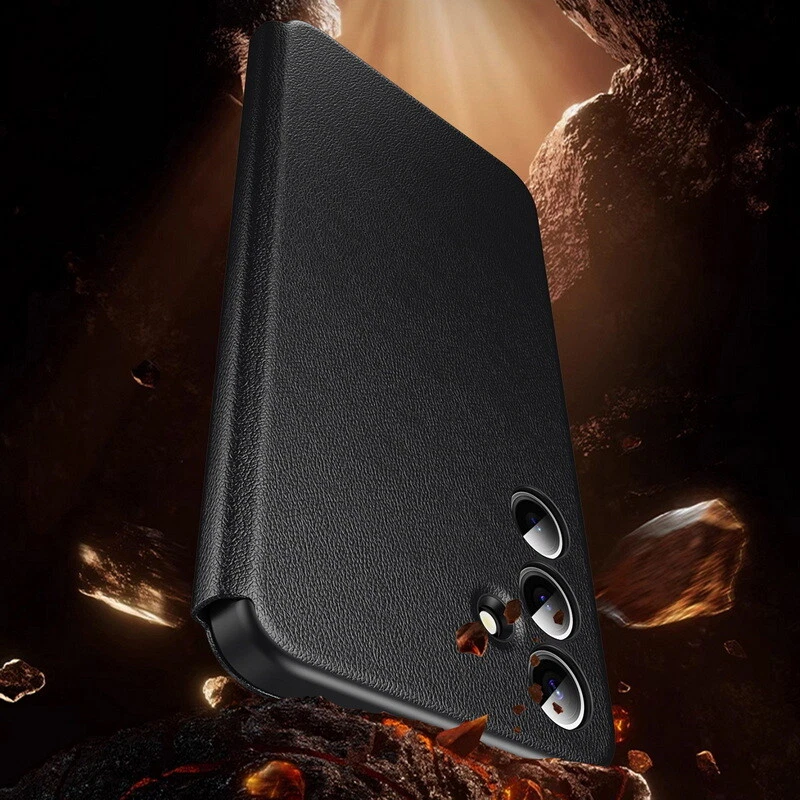 Case For Samsung Galaxy S25 S24 S23 Ultra Smart Window Leather Wallet Flip Cover - Image 4 of 4