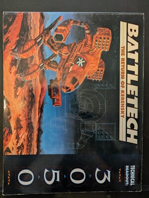 Battletech Technical Manual 3050 - Revised - The Return of Krensky - FASA - 1989
