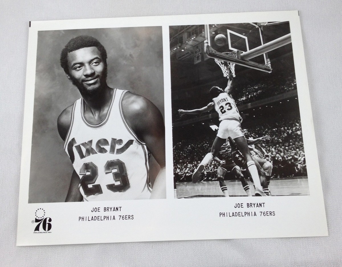 NBA 1976-77 Joe Bryant, Philadelphia 76ers (La Salle) Basketball