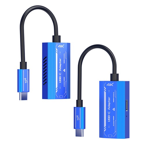 4K/60Hz USB-C-zu-Typ-C-Konverter aus Aluminiumlegierung für Switch/Steam Deck /R - Bild 3 von 12