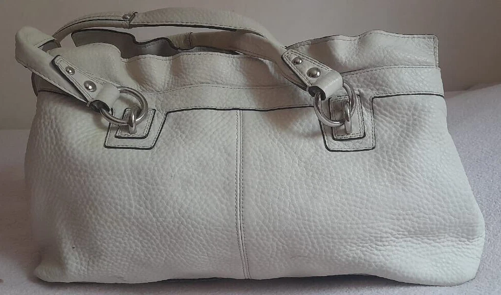 Borsa a tracolla Coach ciottoli morbida fresata cowride artigianale superiore F14682