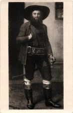 Andreas Hofer Tyrolean Leader Anti Napoleon Bavaria Invasion Germany Postcard