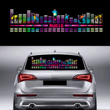 90x25cm Audio Dancing Car Sound Music Rhythm Led Light Equalizer Glow Sticker