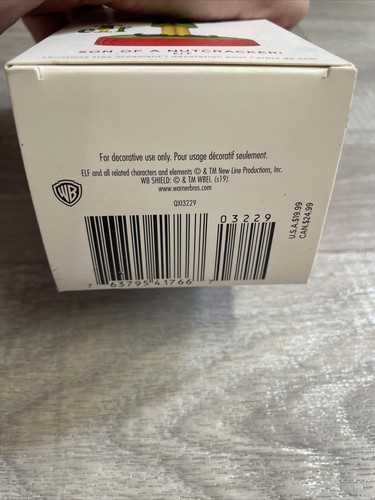 2019 Hallmark Andenken Elfe Sohn eines Nussknackers Magic Sound Weihnachtsschmuck - Bild 11 von 11