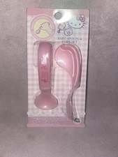 Vintage 2011 Sanrio Hello Kitty Baby Spoon And Fork Set.