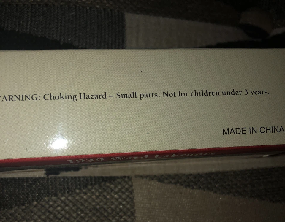 1939 Ward LaFrance Die Cast Fire Truck Collectible - 1999 Figure - 3.5" - Image 3 of 4