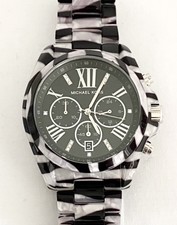 Michael Kors Bradshaw Zebra Acetate 