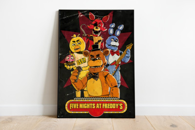 Poster Artwork ''FIVE NIGHTS AT FREDDY'S''  |  DinA1  |  NEU