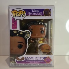 Funko Pop Disney 1077 Pocahontas con Hojas Figura Vinilo Ultimate Princess Película