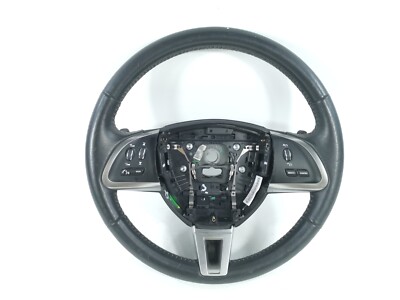 10-15 Jaguar XK XKR BLACK STEERING WHEEL CX23CBRGS 27513 0359 OEM