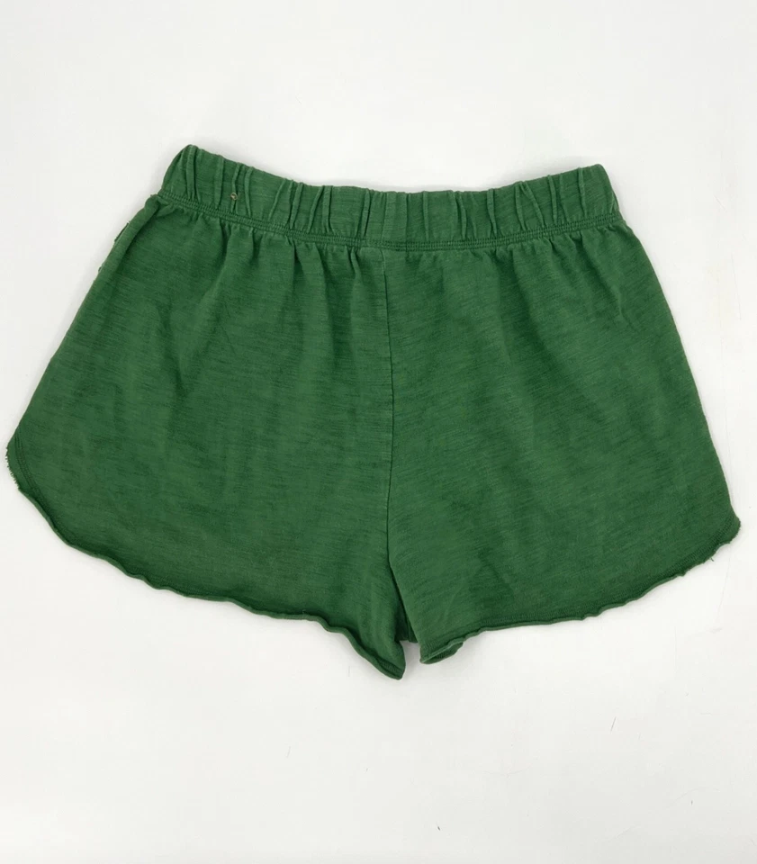 Shorts feminino Victorias Secret rosa médio verde elástico cintura logotipo - Imagem 2 de 4