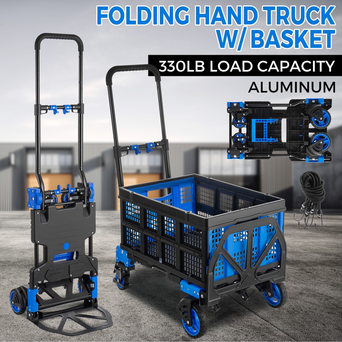 Buy Rock-N-Roller R12RT (All Terrain) 8-in-1 Folding Multi-Cart/Hand Truck/Dolly/Platform Cart