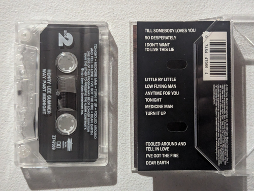 HENRY LEE SUMMER Cassette Lot: Self-Titled (1988), Way Past Midnight (1991) - Picture 6 of 6
