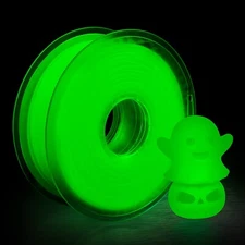 3D Printer Filament, PLA Filament Glow in The Dark, 1.75mm Dimensional Accura...