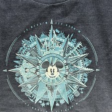 Disney Park Sweatshirt Adult 3XL Mickey Mouse Long Sleeve Pullover Sweatshirt