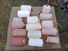 Vintage RC Airplane Plastic Fuel Tanks Lot