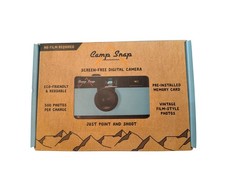 CAMP SNAP Screenless Digital Camera- Seaglass Blue
