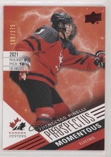 2021 Team Canada Juniors Prospectus Momentous Electric Red Francesco Pinelli y0i