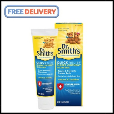 Dr Smith's Diaper Rash Ointment Quick Relief 3oz