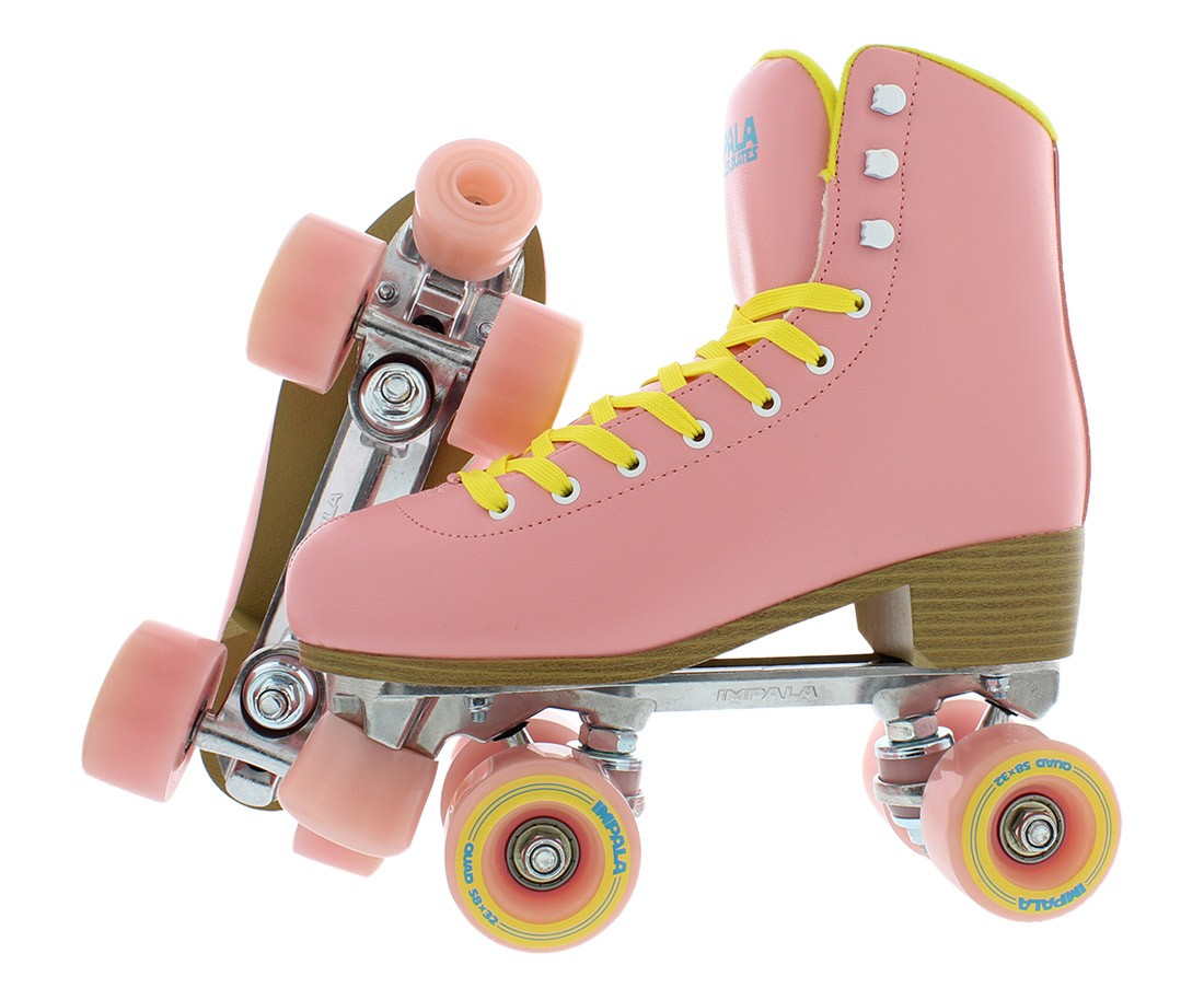 Женская обувь для роликовых коньков Impala Skates размер 6 цвет розовыйжелтый 15990₽