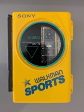 Sony Sports Walkman Radio Cassette Player WM-F45 w/ Original Headphones