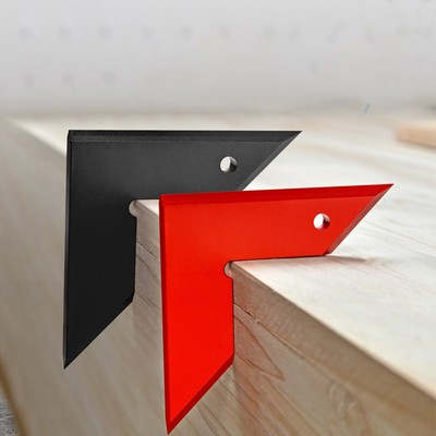 Aluminiumlegierung dreieckig Vierkant für genaue Holzbearbeitung Messungen