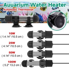 hygger 10 25 50 100W LED Digital Aquarium Fish Tank Heater up to 5/10/16/26 Gal