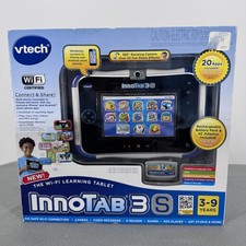 NEW VTech InnoTab 3S Wi-Fi Learning Tablet Blue 3-9 Years Kids Educational Toy