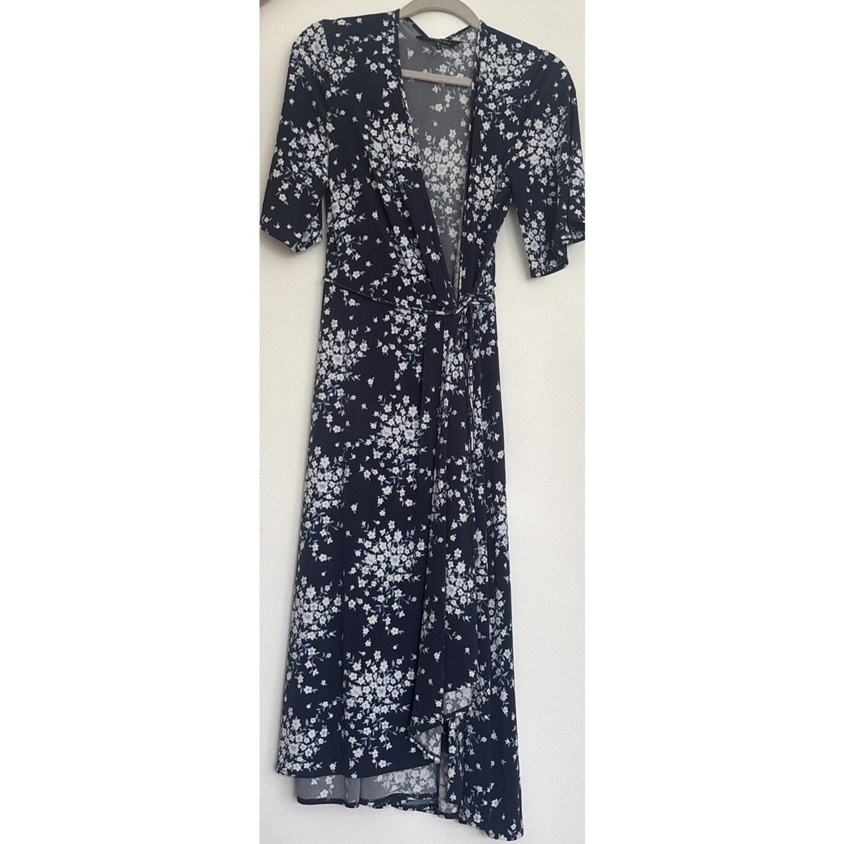 blue dress for baby girl BCBGMAXAZRIA NWT Amber Aqua Floral Print Strapless Cocktail Dress Size 2