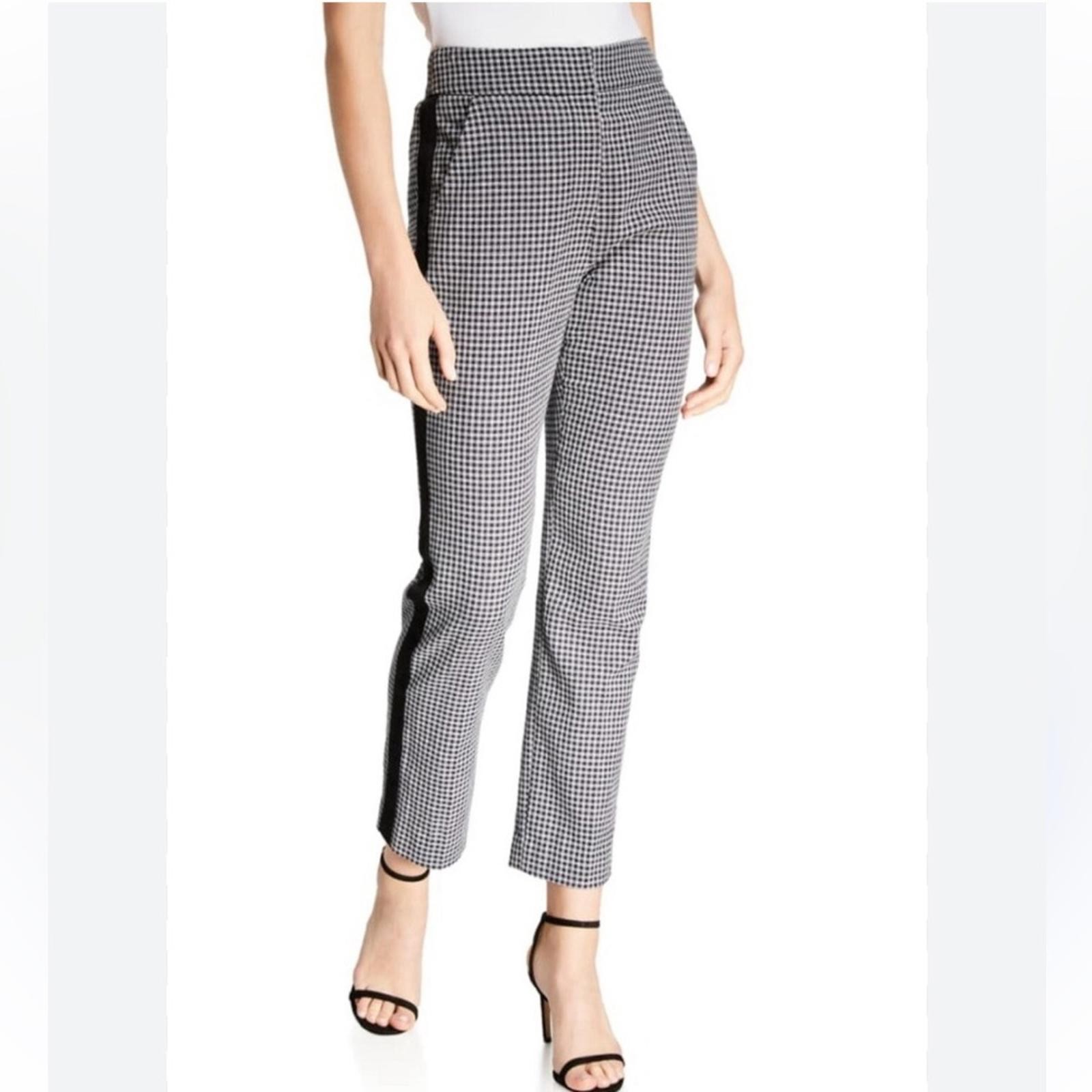 Veronica Beard Gemini Gingham Pants - image 1