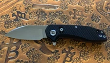 DREAMTECH D3435 Outdoor EDC Black G10 Handle D2 Sheepsfoot Blade  NIB