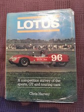 LOTUS A COMPETITION SURVEY OF SPORTS GT TOURING CARS Book 1980 ISBN:0850453674