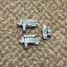 Space Marines Predator Rhino Spare Weapons Guns Heavy Bolters Pair Vintage