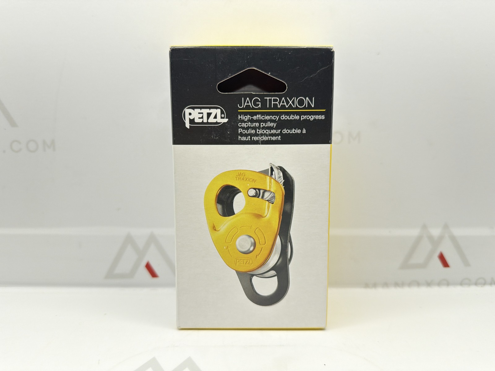 Polea ligera de captura de doble progreso PETZL JAG Traxion