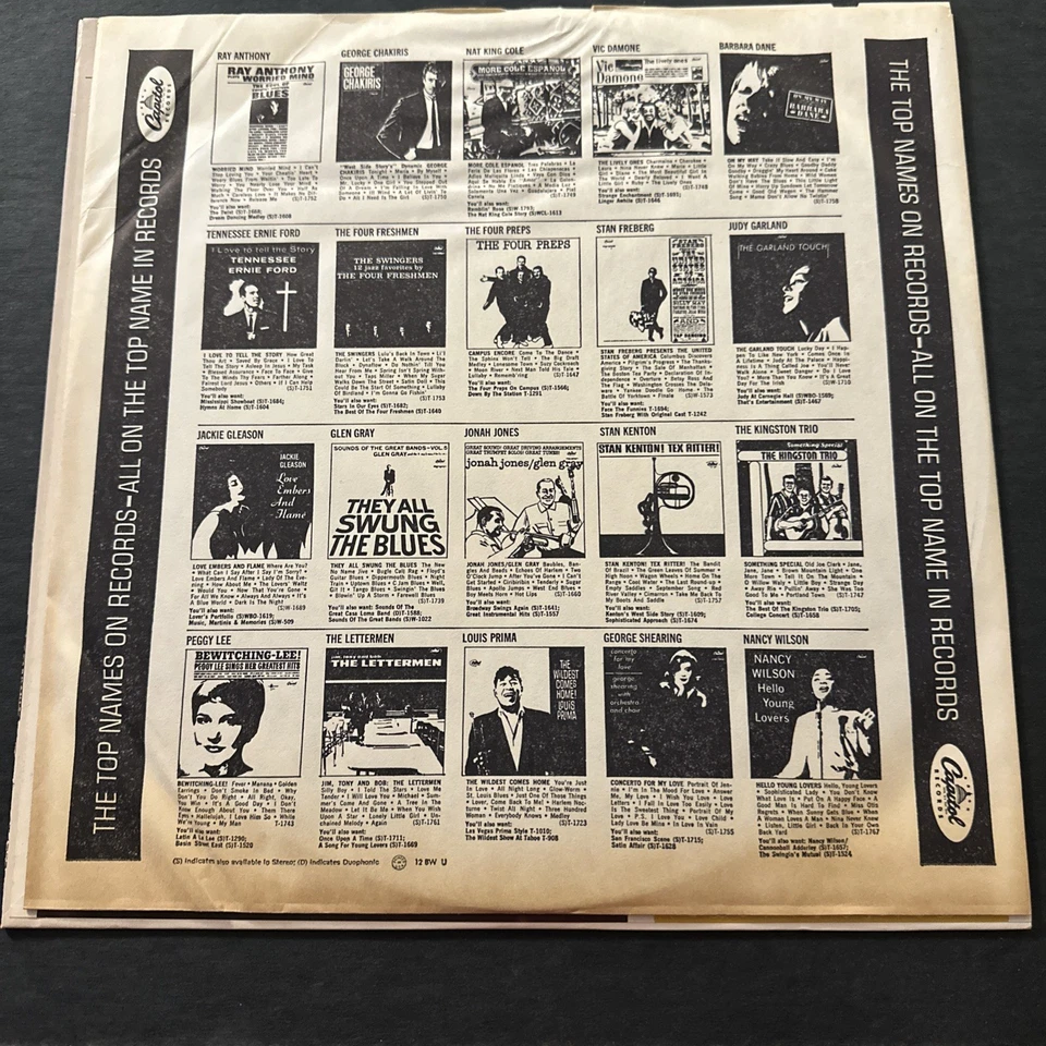 SING A HYMN TO MARY LP The Angelus Chorale ST1785 Stereo Vinyl Capitol Records - Image 3 of 4