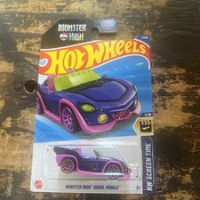 Hot Wheels - 2025 HW Screen Time 1/10 Monster High Ghoul Mobile 3/250 BBHYW61