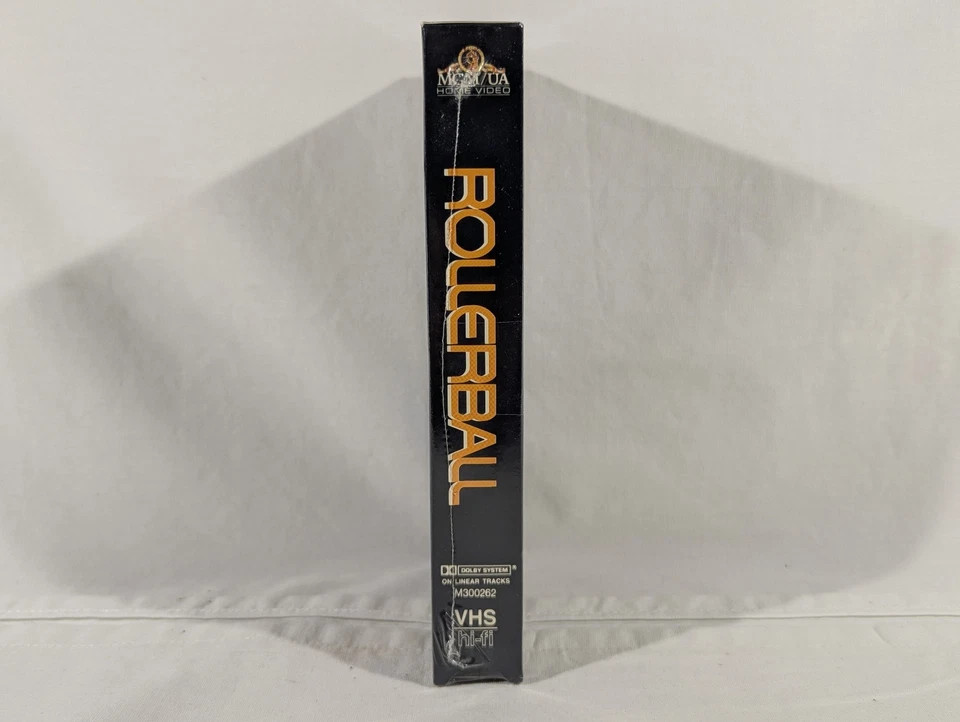 Rollerball (1975) VHS 1988 MGM United Artists James Kahn Norman Jewison New — 第 4/4 张图片