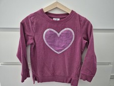 Topolino Kinder Sweatshirt Pullover lila Herz...