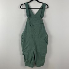 Duluth Trading Co Heirloom Gardening Shortalls Shorts Bib Overalls Size Large