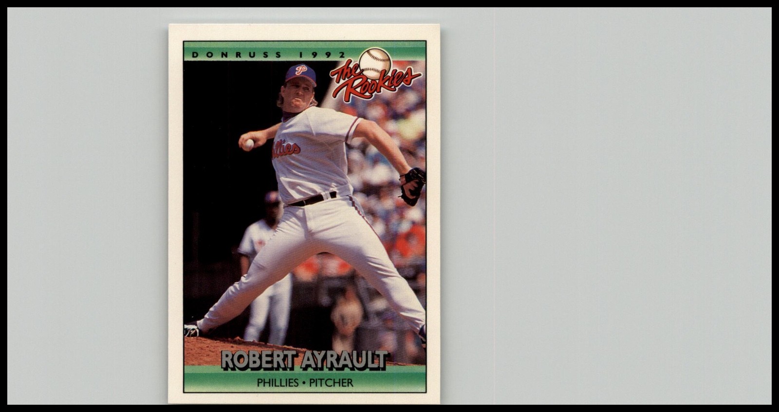 1992 Donruss The Rookies #8 Robert Ayrault