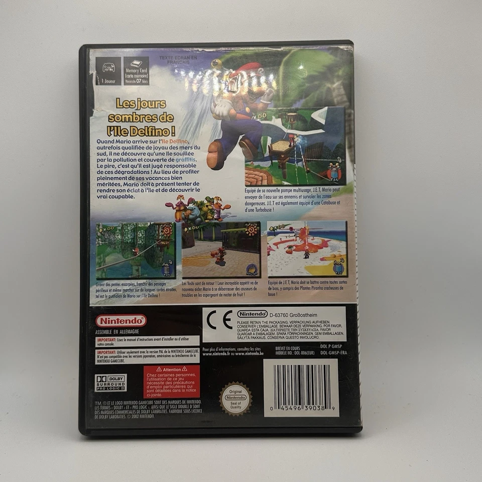 Super Mario Sunshine - GameCube - PAL ITA COMPLETO - Immagine 2 di 4