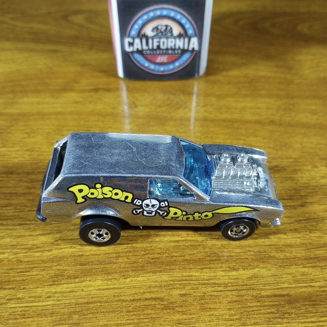 Hot Wheels Super Chromes Poison Pinto BW Blackwall Hong Kong