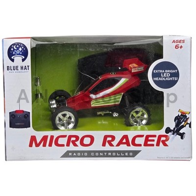 Blue Hat Toy Company Micro Racer Radio Controlled Car 49 MHz 4.5'' - 2012