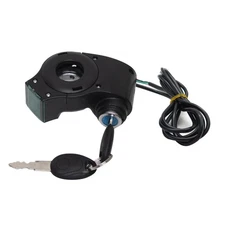 E-Bike Throttle Control Switch Accessory with Voltage Display and Key Lock