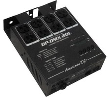 American DJ DP-DMX20L 600 Watt 4-Channel Universal Dmx Dimmer Pack Light Control