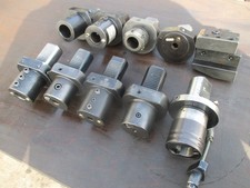 TOP ! WNT , HOLEX usw.   10 x  VDI 40 Aufnahmen -  Drehmaschine Weiler Traub